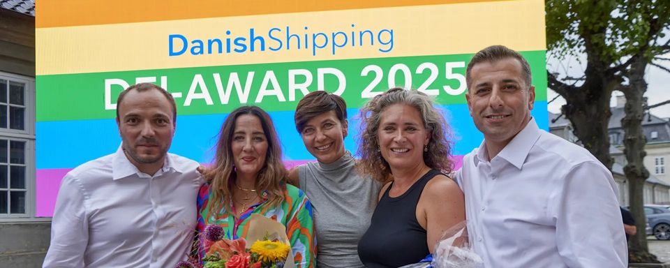 Her er de nominerede til Danske Rederiers Di­ver­si­tets­pris 2026